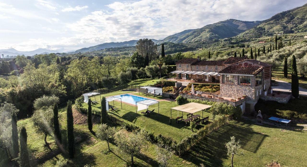 Accogliente Alloggio Con Vista E Piscina Lucca Exterior foto
